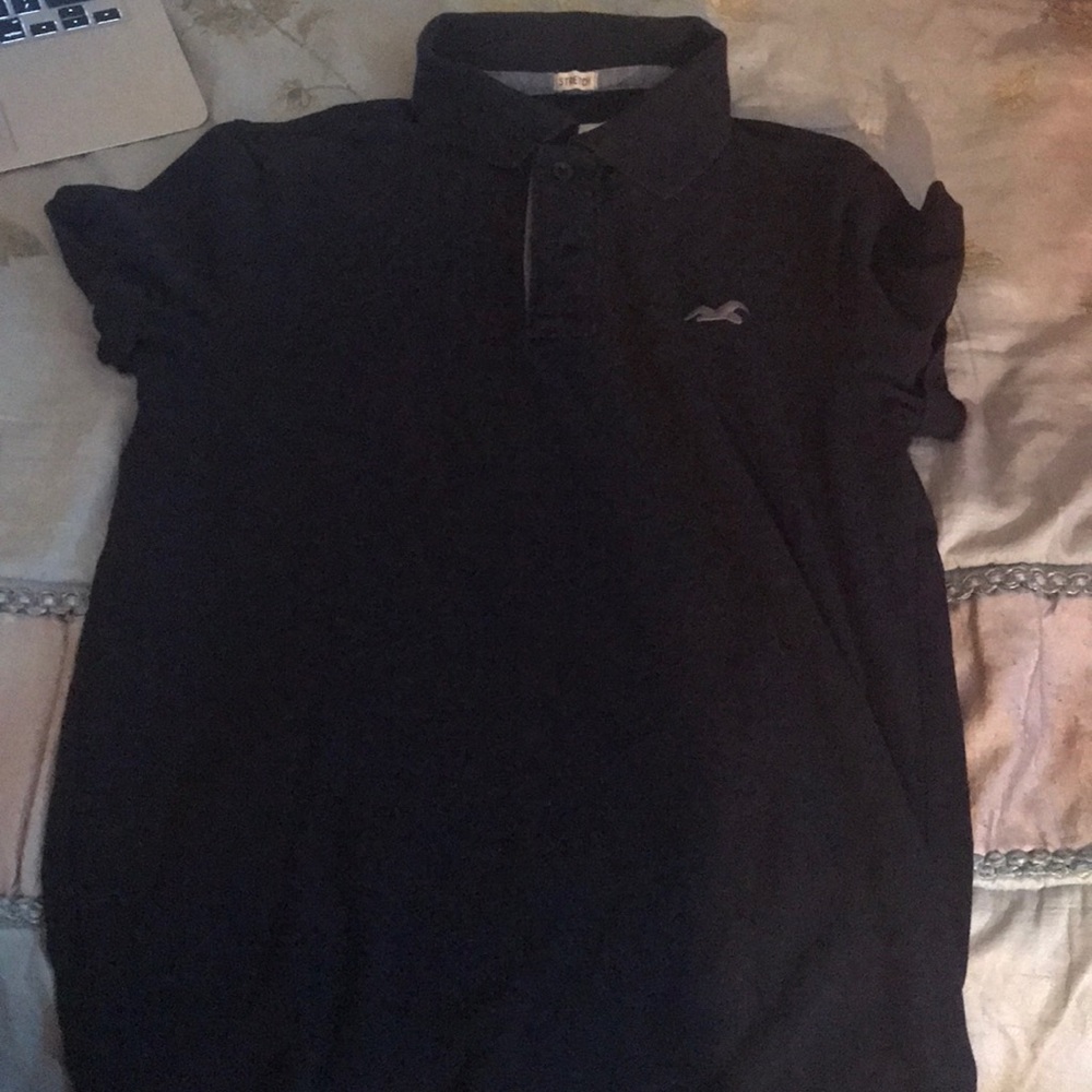 Black holistic button up